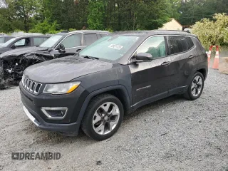2021 Jeep Compass Limited with VIN 3C4NJCCB3MT514239, listed as a Copart auction lot 53921125 with 123,170 mi miles and Clean Title. Bid and sale history available at carsss.com. Image 1.