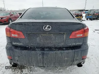 2006 Lexus IS 250 with VIN JTHCK262662003301, listed as a Copart auction lot 87390484 with Not Provided miles and Salvage Title. Bid and sale history available at DreamBid. Image 6.