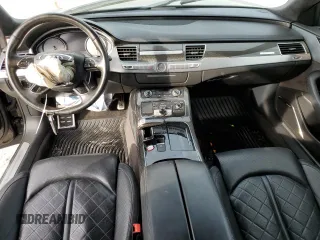 2013 Audi S8 with VIN WAUD2AFD6DN033246, listed as a Copart auction lot 81603074 with 134,241 mi miles and Salvage Title. Bid and sale history available at carsss.com. Image 8.
