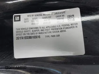 2011 Chevrolet Camaro 2LS с VIN 2G1FA1ED3B9165616, выставлен на аукционе IAAI как лот 40864625 с пробегом 145 035 миль миль и . История ставок и продаж доступна на DreamBid. Изображение 9.