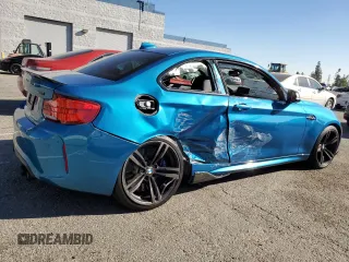2018 BMW M2 z VIN WBS1J5C5XJVD36759, wystawiony jako Copart lot #81951654 z przebiegiem 41 701 mil mil oraz Szkoda całkowita • Salvage title. Historia ofert i sprzedaży dostępna na DreamBid. Obrazek 3.