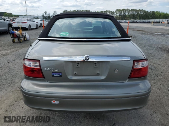 2004 Mercury Sable LS Premium с VIN 1MEFM55S94A620592, выставлен на аукционе Copart как лот 56555655 с пробегом 160 241 миль миль и Списание • Salvage title. История ставок и продаж доступна на DreamBid. Изображение 6.