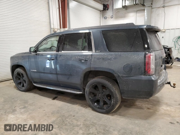 2019 GMC Yukon SLT with VIN 1GKS2BKC6KR387954, listed as a Copart auction lot 44970125 with 97,616 mi miles and Salvage Title. Bid and sale history available at carsss.com. Image 2.