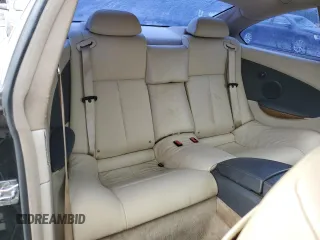 2005 BMW 6 Series 645Ci with VIN WBAEH73435B193355, listed as a Copart auction lot 76235744 with 150,474 mi miles and Salvage Title. Bid and sale history available at carsss.com. Image 10.