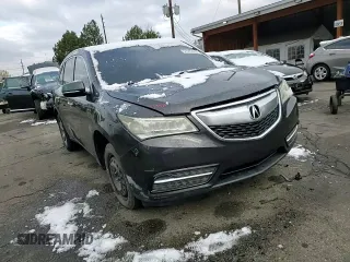2014 Acura MDX with VIN 5FRYD4H22EB005373, listed as a Copart auction lot 51940055 with 147,019 mi miles and Salvage title. Bid and sale history available at DreamBid. Image 12.