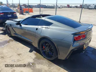 2016 Chevrolet Corvette Z51 2LT with VIN 1G1YK2D7XG5107479, listed as a IAAI auction lot 41711158 with 48,791 mi miles. Bid and sale history available at carsss.com. Image 3.