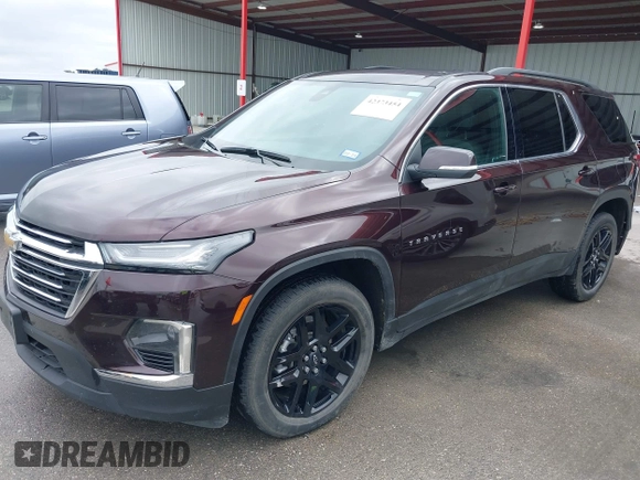 2023 Chevrolet Traverse LT Cloth with VIN 1GNERGKW4PJ131482, listed as a IAAI auction lot 42373454 with 61,474 mi miles and . Bid and sale history available at DreamBid. Image 2.