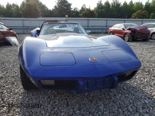 1975 Chevrolet Corvette with VIN 1Z37J5S415588, listed as a Copart auction lot 59477955 with 58,044 mi miles and Salvage title. Bid and sale history available at DreamBid. Image 5.