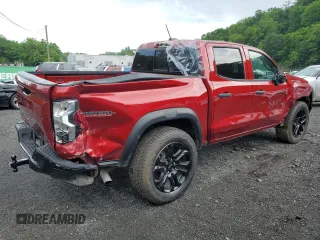 2024 Chevrolet Colorado 4WD Trail Boss with VIN 1GCPTEEK5R1271947, listed as a Copart auction lot 61806975 with 7,454 mi miles and Salvage title. Bid and sale history available at DreamBid. Image 3.