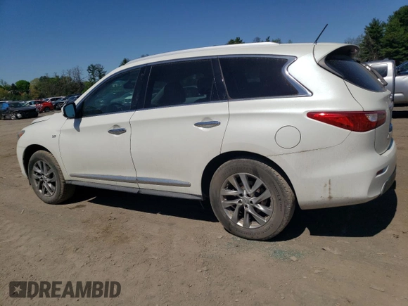 2015 Infiniti QX60 with VIN 5N1AL0MM5FC543775, listed as a Copart auction lot 54587625 with 122,778 mi miles and Salvage title. Bid and sale history available at DreamBid. Image 2.