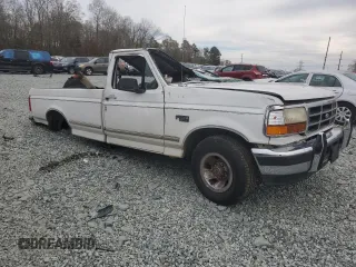 1996 Ford F-150 Special with VIN 1FTEF15N6TLB31158, listed as a Copart auction lot 80905514 with 157,435 mi miles and Salvage Title. Bid and sale history available at carsss.com. Image 4.