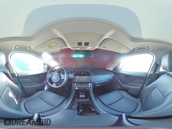 2018 Jaguar F-Pace 25t Premium with VIN SADCJ2FX4JA322196, listed as a Copart auction lot 55991655 with 78,694 mi miles and Salvage title. Bid and sale history available at DreamBid. Image 16.