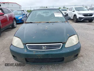 1999 Honda Civic LX z VIN 1HGEJ6678XL047636, wystawiony jako IAAI lot #42230561 z przebiegiem 127 439 mil mil oraz . Historia ofert i sprzedaży dostępna na DreamBid. Obrazek 6.
