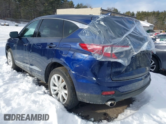 2021 Acura RDX with VIN 5J8TC2H39ML001975, listed as a IAAI auction lot 41508146 with 44,287 mi miles and . Bid and sale history available at DreamBid. Image 3.