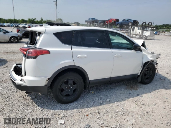 2018 Toyota RAV4 LE with VIN 2T3BFREV2JW780824, listed as a Copart auction lot 60258635 with 59,030 mi miles and Salvage title. Bid and sale history available at DreamBid. Image 3.