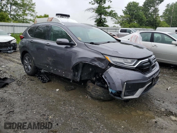 2022 Honda CR-V Touring with VIN 2HKRW2H94NH645927, listed as a Copart auction lot 57567875 with Not provided miles and Salvage title. Bid and sale history available at DreamBid. Image 4.