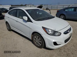 2013 Hyundai Accent GLS with VIN KMHCT4AE6DU536824, listed as a Copart auction lot 54086655 with 134,311 mi miles and Clean Title. Bid and sale history available at carsss.com. Image 4.