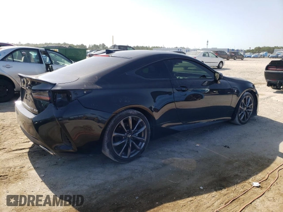 2019 Lexus RC 300 z VIN JTHHA5BC5K5009009, wystawiony jako Copart lot #54414945 z przebiegiem 76 653 mil mil oraz Nie do naprawy • Non repairable. Historia ofert i sprzedaży dostępna na DreamBid. Obrazek 3.