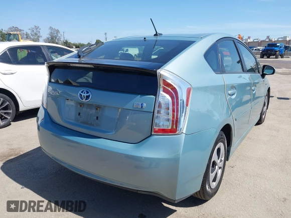 2014 Toyota Prius Four z VIN JTDKN3DU2E1841005, wystawiony jako IAAI lot #42273016 z przebiegiem 117 044 mil mil oraz . Historia ofert i sprzedaży dostępna na DreamBid. Obrazek 4.