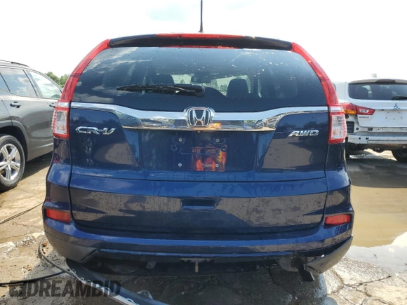 2015 Honda CR-V EX-L with VIN 5J6RM4H70FL064335, listed as a Copart auction lot 62815244 with 104,396 mi miles and Salvage Title. Bid and sale history available at carsss.com. Image 6.