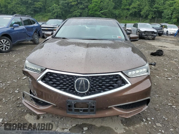 2020 Acura TLX w/Technology Pkg with VIN 19UUB3F45LA000051, listed as a Copart auction lot 63502634 with 28,922 mi miles and Salvage Title. Bid and sale history available at carsss.com. Image 5.