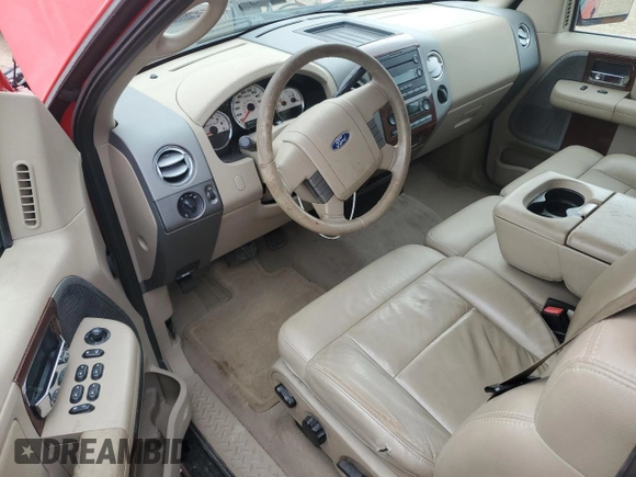 2006 Ford F-150 XL with VIN 1FTPX12V36FB70769, listed as a Copart auction lot 59363285 with 111,416 mi miles and Salvage title. Bid and sale history available at DreamBid. Image 8.