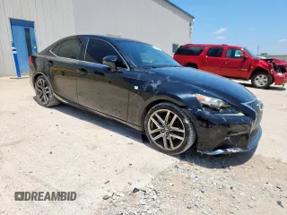 2014 Lexus IS 250 with VIN JTHBF1D24E5031835, listed as a Copart auction lot 60915895 with 140,101 mi miles and Salvage title. Bid and sale history available at DreamBid. Image 4.