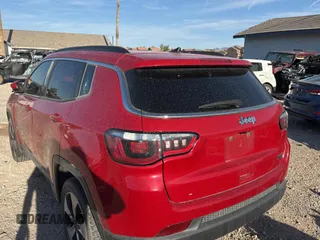 2018 Jeep Compass Latitude with VIN 3C4NJCBB1JT241010, listed as a Copart auction lot 54275095 with 99,073 mi miles and Salvage Title. Bid and sale history available at carsss.com. Image 3.