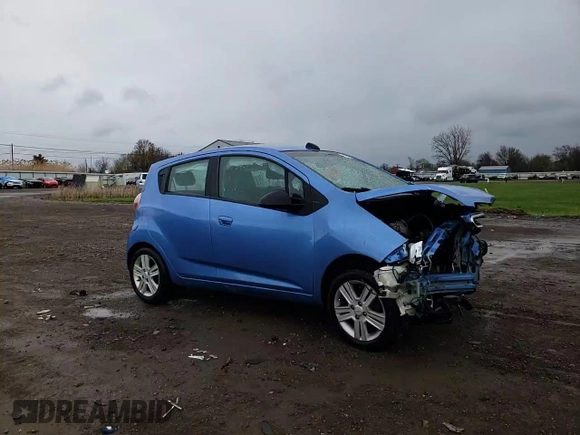 2015 Chevrolet Spark LS with VIN KL8CB6S99FC709189, listed as a Copart auction lot 53327905 with 80,481 mi miles and Salvage Title. Bid and sale history available at DreamBid. Image 11.