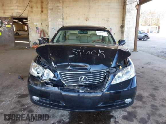 2008 Lexus ES with VIN JTHBJ46G382238733, listed as a IAAI auction lot 40904698 with 128,570 mi miles. Bid and sale history available at carsss.com. Image 12.