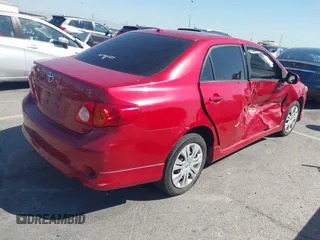 2009 Toyota Corolla with VIN 1NXBU40E59Z081868, listed as a IAAI auction lot 41763869 with 156,729 mi miles. Bid and sale history available at carsss.com. Image 4.