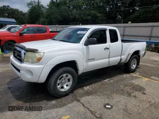 2008 Toyota Tacoma PreRunner with VIN 5TETU62N28Z483855, listed as a Copart auction lot 58408385 with 189,277 mi miles and Salvage title. Bid and sale history available at DreamBid. Image 1.
