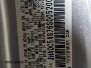 2006 Acura RSX z VIN JH4DC54876S005200, wystawiony jako Copart lot #52744625 z przebiegiem 150 733 mil mil oraz Szkoda całkowita • Salvage title. Historia ofert i sprzedaży dostępna na DreamBid. Obrazek 13.