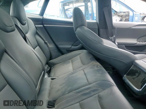 2024 Tesla Model S with VIN 5YJSA1E50RF539569, listed as a Copart auction lot 55690955 with Not provided miles and Salvage title. Bid and sale history available at DreamBid. Image 10.