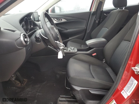 2020 Mazda CX-3 Sport with VIN JM1DKFB78L1471014, listed as a Copart auction lot 81739304 with 60,628 mi miles and Salvage Title. Bid and sale history available at carsss.com. Image 7.