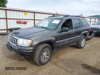 2004 Jeep Grand Cherokee Limited with VIN 1J4GW58N54C372118, listed as a IAAI auction lot 42526424 with 187,430 mi miles and . Bid and sale history available at DreamBid. Image 2.