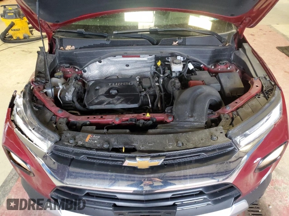 2021 Chevrolet TrailBlazer LT with VIN KL79MRSL9MB006328, listed as a Copart auction lot 46825244 with 29,547 mi miles and . Bid and sale history available at DreamBid. Image 12.