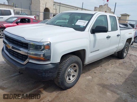 2019 Chevrolet Silverado 1500 Work Truck with VIN 2GCVKNEC7K1160898, listed as a IAAI auction lot 42223183 with 58,190 mi miles and . Bid and sale history available at DreamBid. Image 2.