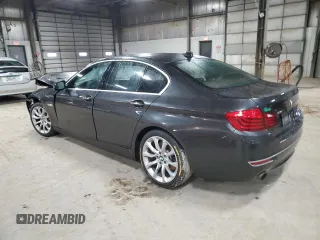 2014 BMW 5 Series 535i xDrive with VIN WBA5B3C55ED539624, listed as a Copart auction lot 86991524 with 105,860 mi miles and Salvage Title. Bid and sale history available at carsss.com. Image 2.