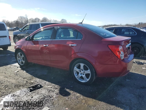 2012 Chevrolet Sonic LTZ z VIN 1G1JE5SHXC4126894, wystawiony jako Copart lot #45186475 z przebiegiem 76 461 mil mil oraz Czysty tytuł • Clean title. Historia ofert i sprzedaży dostępna na DreamBid. Obrazek 2.