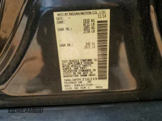 2015 Nissan Altima SV z VIN 1N4AL3AP2FC216339, wystawiony jako Copart lot #59789585 z przebiegiem 135 657 mil mil oraz Czysty tytuł • Clean title. Historia ofert i sprzedaży dostępna na DreamBid. Obrazek 12.