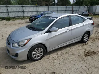 2014 Hyundai Accent GLS with VIN KMHCT4AEXEU637513, listed as a Copart auction lot 53879915 with 178,942 mi miles and Salvage Title. Bid and sale history available at carsss.com. Image 1.