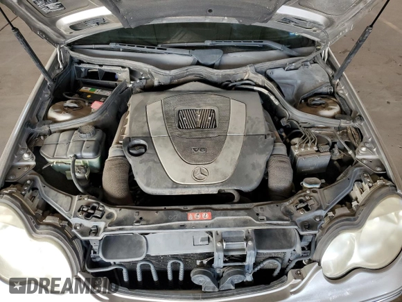 2006 Mercedes-Benz C 280 Luxury with VIN WDBRF54H76A904559, listed as a Copart auction lot 80282224 with 164,401 mi miles and Salvage Title. Bid and sale history available at DreamBid. Image 11.