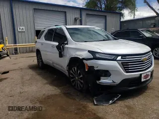 2022 Chevrolet Traverse Premier z VIN 1GNEVKKW3NJ124289, wystawiony jako Copart lot #56140475 z przebiegiem 71 798 mil mil oraz Szkoda całkowita • Salvage title. Historia ofert i sprzedaży dostępna na DreamBid. Obrazek 14.