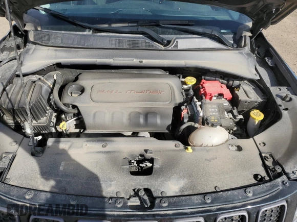2021 Jeep Compass Trailhawk with VIN 3C4NJDDB7MT533137, listed as a Copart auction lot 56938215 with 92,507 mi miles and Salvage title. Bid and sale history available at DreamBid. Image 12.
