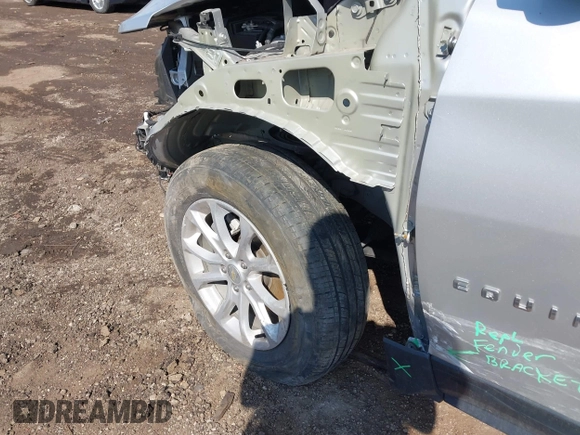 2021 Chevrolet Equinox LS with VIN 3GNAXHEV6MS138845, listed as a IAAI auction lot 41800494 with 27,493 mi miles and . Bid and sale history available at DreamBid. Image 19.