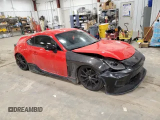 2022 Toyota GR86 Premium with VIN JF1ZNBE19N9753931, listed as a Copart auction lot 43622655 with 33,291 mi miles and Non Repairable. Bid and sale history available at carsss.com. Image 4.