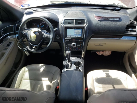 2018 Ford Explorer Limited with VIN 1FM5K7FH9JGC93360, listed as a Copart auction lot 49200755 with 106,324 mi miles and Salvage Title. Bid and sale history available at carsss.com. Image 8.