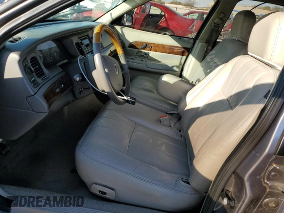 2006 Mercury Grand Marquis LS Premium with VIN 2MEHM75V66X628593, listed as a Copart auction lot 52892815 with 105,881 mi miles and Non Repairable. Bid and sale history available at DreamBid. Image 7.