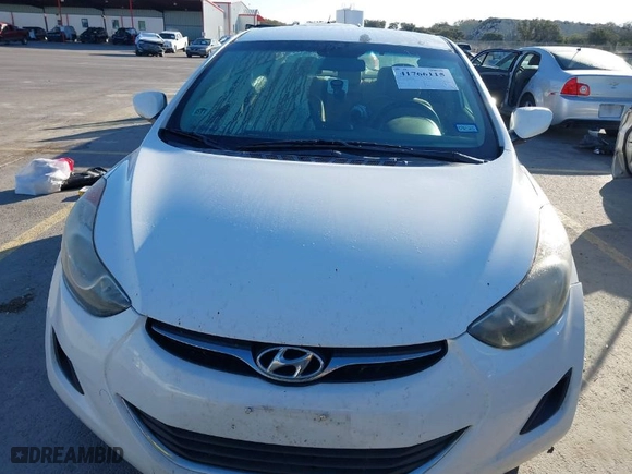 2013 Hyundai Elantra Limited with VIN 5NPDH4AE9DH369878, listed as a IAAI auction lot 41766115 with 222,777 mi miles. Bid and sale history available at carsss.com. Image 6.